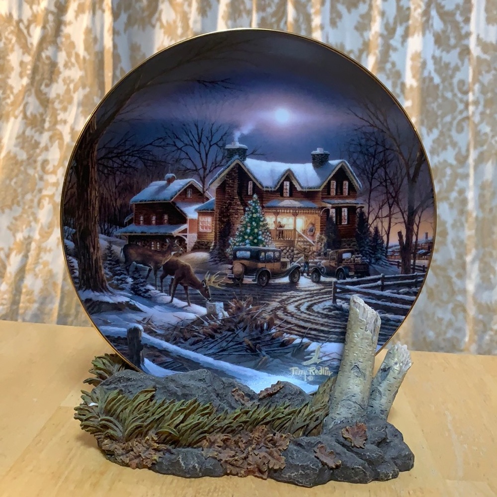 Terry Redlin Limited Edition Plate